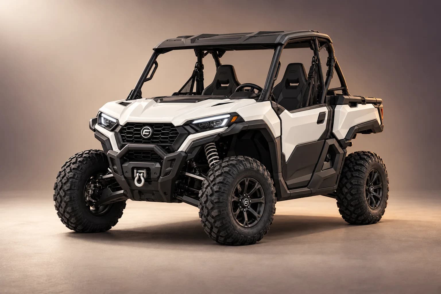 KI-generierte Studioillustration der Modellfamilie CFMoto 800 4x4; tatsächliche Generation, Ausstattungsvariante, Farbe und Spezifikation muss der Vermieter bestätigen