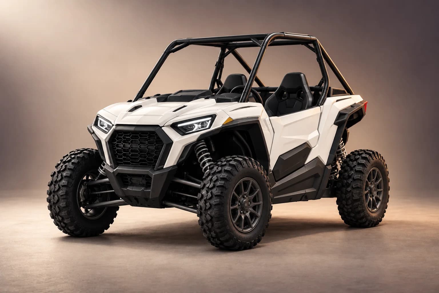 KI-generierte Studioillustration der Modellfamilie Polaris rzr 1000 trail s; tatsächliche Generation, Ausstattungsvariante, Farbe und Spezifikation muss der Vermieter bestätigen