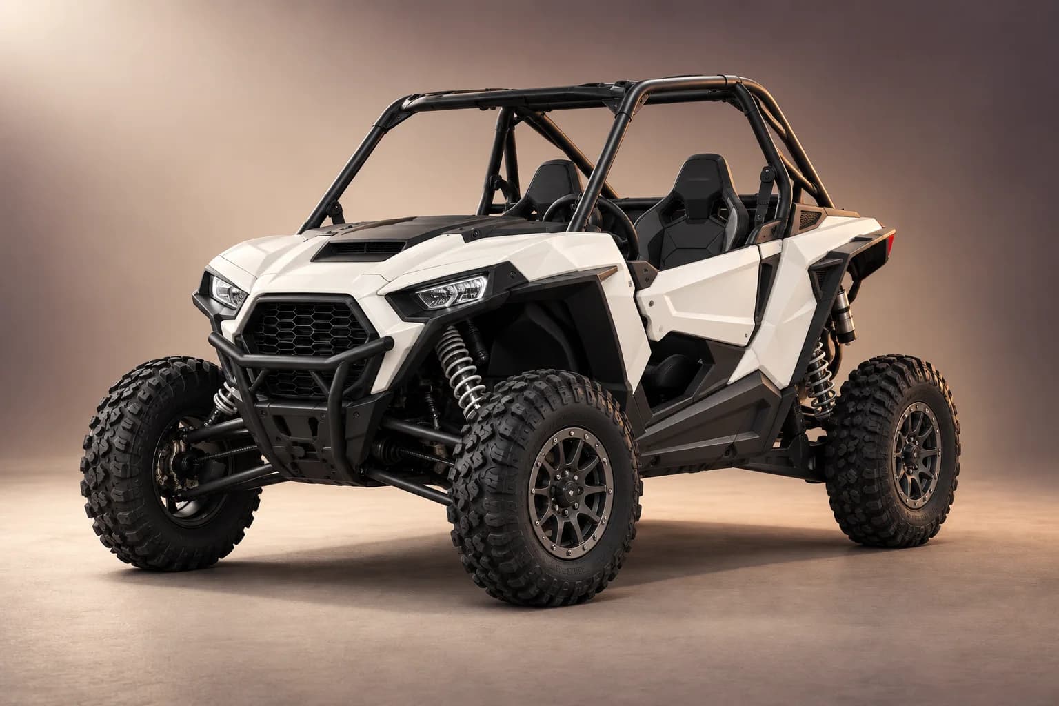 AI-generated studio illustration of the Polaris rzr 1000 xp turbo model family; actual generation, trim, color and specification require operator confirmation