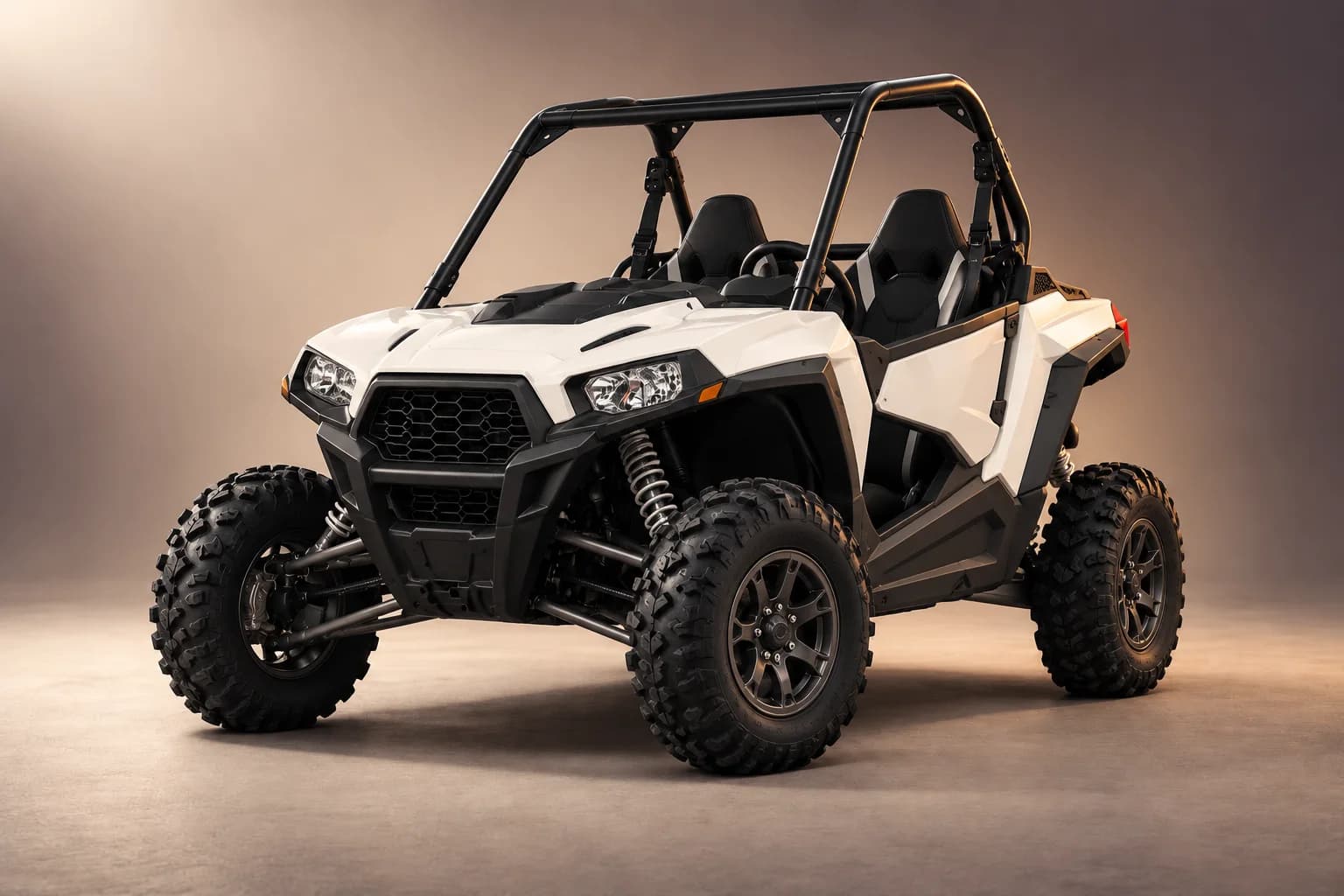 AI-generated studio illustration of the Polaris rzr 800 model family; actual generation, trim, color and specification require operator confirmation