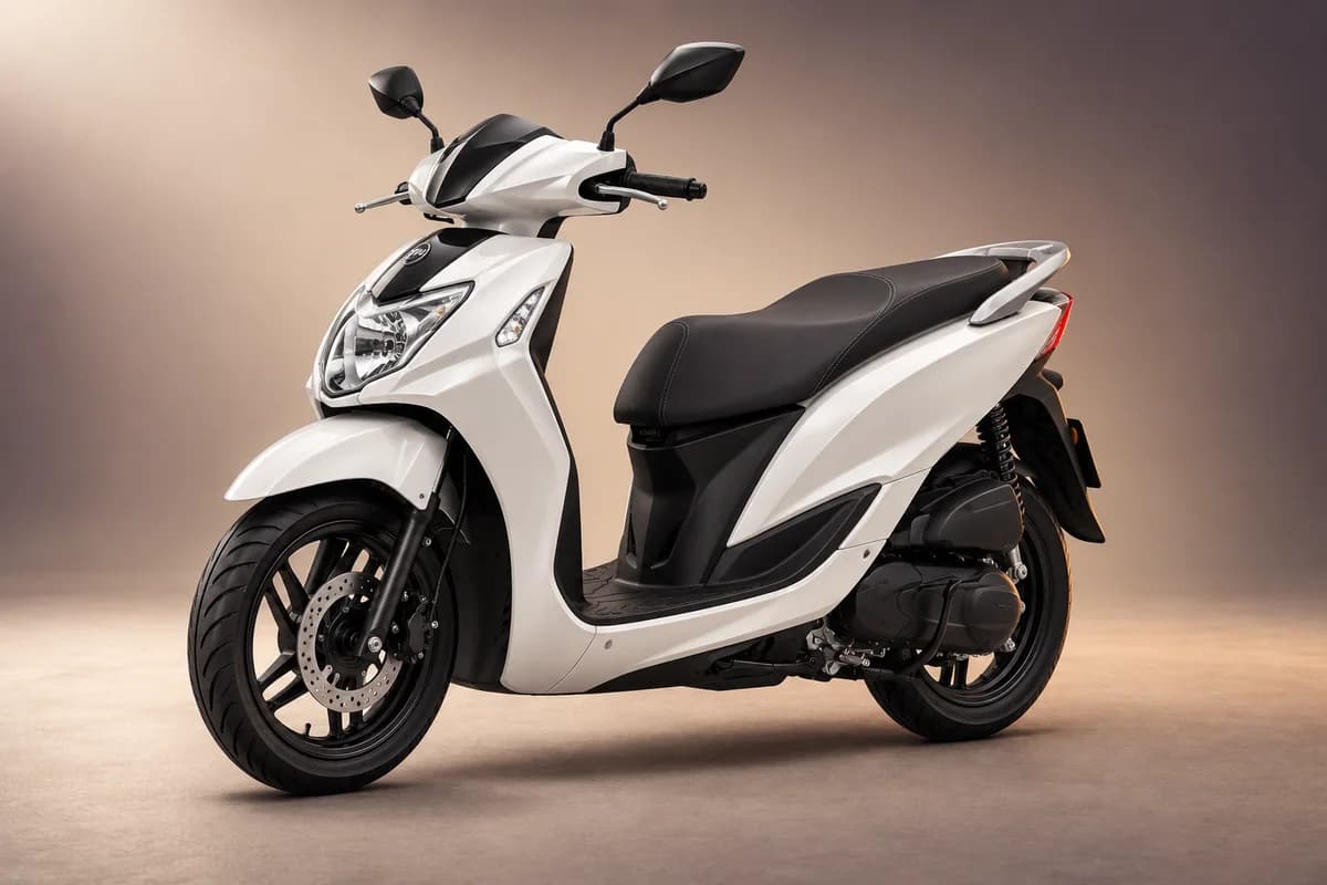 AI-generated studio illustration of the SYM symphony st 200i abs model family; actual generation, trim, color and specification require operator confirmation