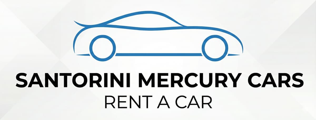 Santorini Mercury Cars logo